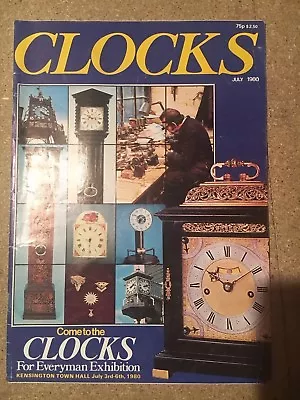 CLOCKS MAG July 1980 Come To The Clocks Kensington Town Hall Exhibition July • £3