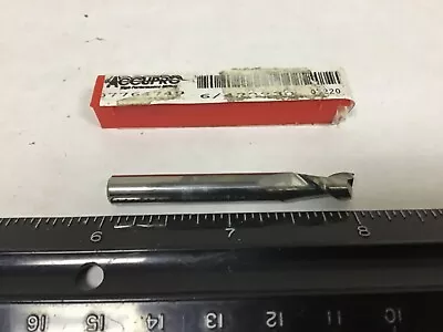 New Accupro 15/64” Carbide 2 Flute Stub End Mill MSC #07764749 • $14.50