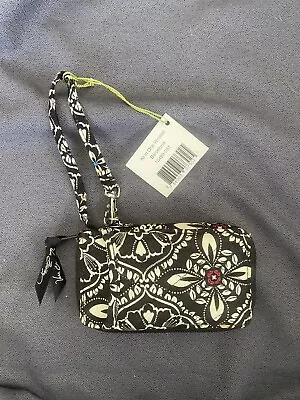 NWT Retired Vera Bradley Barcelona ALL IN ONE Wristlet Zip Around Black White • $15