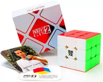 MoYu Weilong GTS2 3X3X3 Stickerless Speed Cube Ship From USA • $19.95