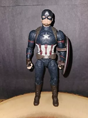 Marvel Legends Worthy Captain America Steve Rogers Avengers Endgame Final Battle • $23