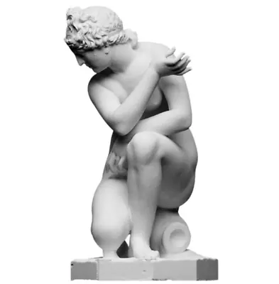 Crouching Venus Statue Exact Copy Louvre Museum Sculpture • $130