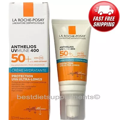 La Roche Posay ANTHELIOS UVMUNE 400 Moisturizing Cream SPF50+ PERFUMED 50ml NIB • $23.99