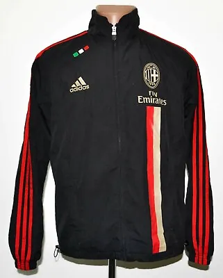 Ac Milan Italy 2011/2012 Training Football Jacket Jersey Adidas Size S • £64.79