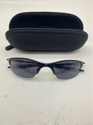 OAKLEY Men's Vintage Blue Half Wire Sunglasses In Case • $32