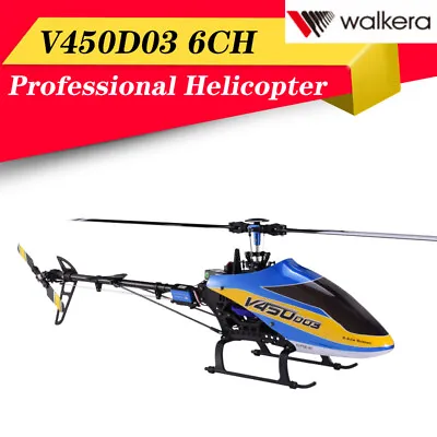 $280.23 • Buy Walkera V450D03 6CH 3D Fly 6Axis Stabilization System Single Blade RC Helicopter