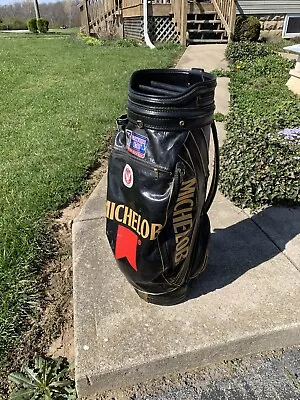 Vintage Michelob Beer Full Size 6 Way Golf Club Bag • $99.99