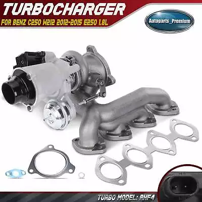 Turbo Turbocharger WIth Gasket For Mercedes-Benz C250 W212 2012-2015 E250 1.8L • $554.99