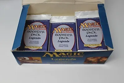 MTG Legends 4 Pack Lot AND The Original Box  !! • $2995