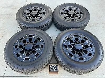 20  Black Gmc Sierra Denali Hd 2500 3500 Oem Wheels Tires Chevy Ltz Lugs Tpms • $2799.99