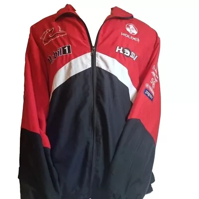 Holden Racing Team HSV Red White And Black Jacket Mobil 1 Size XL • $99.95