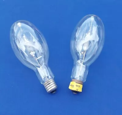 LOT Of 2/Multi-Vapor Metal Halide Lamp Bulbs GE Multi Vapor MVR400U &Unbranded • $34.95