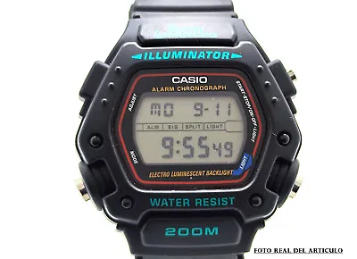 Vintage Watch Casio DW-290.T-1 Iluminator WR.200 QW.1219 Year 1994 • $198.85