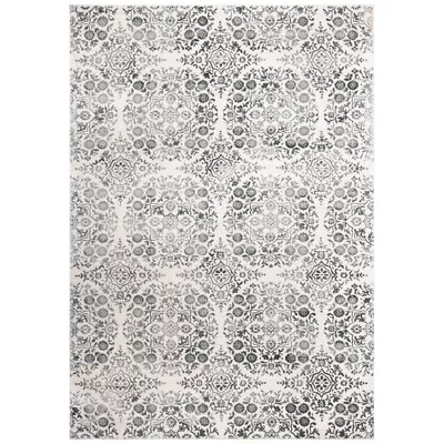 SAFAVIEH Martha Stewart Isabella MSR0958H Charcoal/Ivory Rug • $116.99