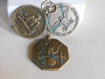 Military Marines Heroism Expedition In Pursuit Of Democracy Medal Lot • $23.99