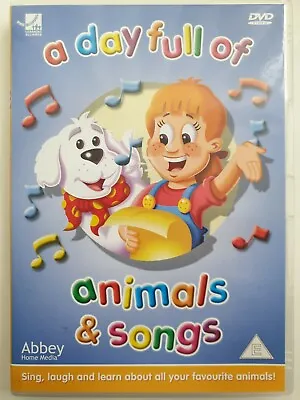 A Day Full Of Animals And Songs Dvd  Kids • £9.99