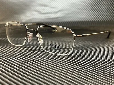 Polo Ralph Lauren PH1001 9002 Gunmetal Square Rectangle Men's 53 Mm Eyeglasses • $107.74