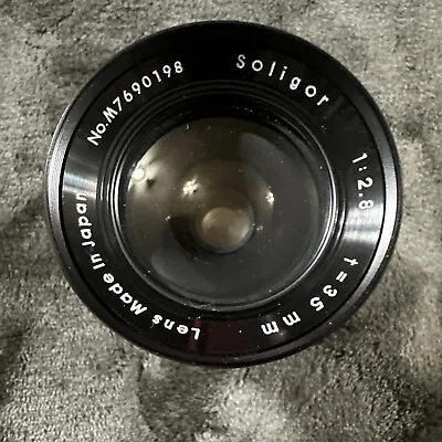 $29.99 • Buy Soligor 1:2.8 F=28mm Lens | Untested