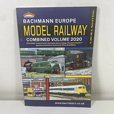 Bachmann Europe Model Railway Combined Volume 2020 Large Paperback Hobbies Train • $31.96