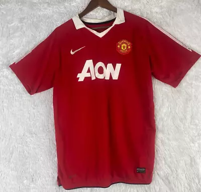 Nike Dri Fit Manchester United Jersey Rooney #10 Mens XL Shirt AON • $34.99