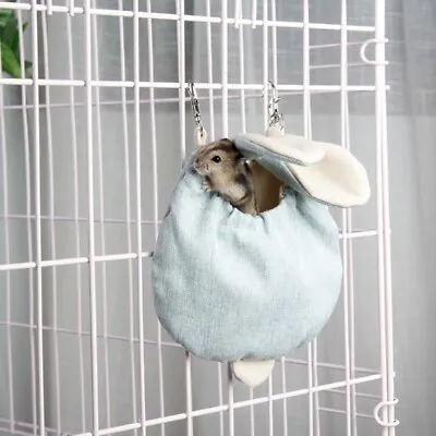 Hangable Rat Nest Cage Rabbit Sugar Gliders Pets Sleeping Bag Pet Accessories • $8.67