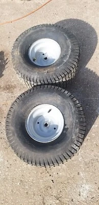 £29.99 • Buy Husqvarna CTH 171 Ride On Mower Rear Wheels And Tyres 20 X 10 - 8