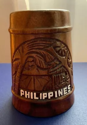 Rare Vintage Wooden Beer Stein Mug Philippines • $14.99