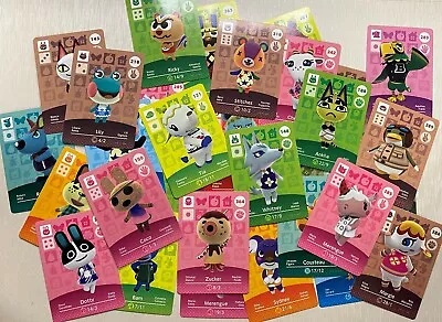 $3 • Buy GENUINE Animal Crossing Amiibo Cards Series 1 2 3 4 5 New Horizons - New 25/08