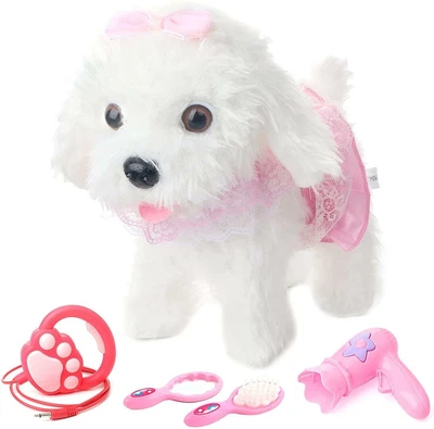 £26.99 • Buy DeAO Interactive Electronic Pet Dog Kid Toy W/Detachable Lead Walk Touch Sensing