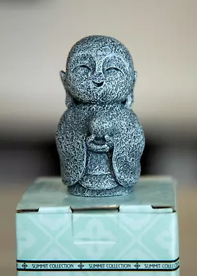 Jizo Buddhist Monk With Mani; Peace Serenity Joy Compassion 'Stone' Statue • $8.86