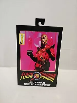 NECA Flash Gordon Ming The Merciless Military Ultimate 7  Action Figure Official • $39.99