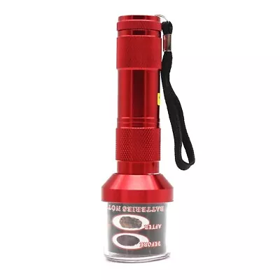 Electric Tobacco Grinder🌱 Handheld Electric Aluminum Metal Grinder - Red Rojo • $7.99