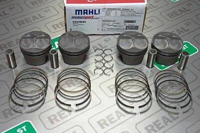 Mahle Gold Series Pistons Honda Prelude H22A1 H22A4 87mm STD 12.0:1 930083125 • $708.11