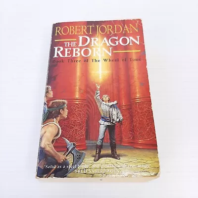 The Dragon Reborn (The Wheel Of Time #3) Small Paperback Book 1997 Robert Jordan • $19.95