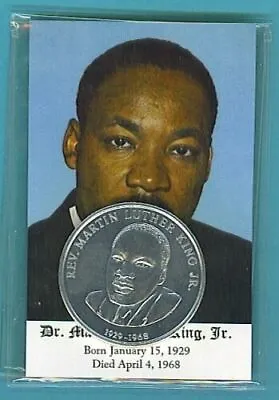 Dr. Martin Luther King Jr. Card And Coin Sealed ! • $31.99