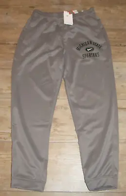 Nike Michigan State Spartans Dri-FIT Sweatpants Warm-up Pants Size Men's 2XL • $39.99