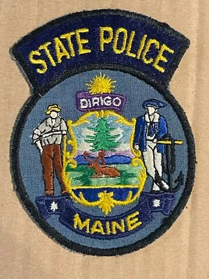 Maine State Police Maine  OLDER -  OBSOLETE & RARE Style • $8.99