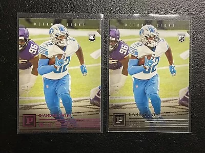 DANDRE SWIFT Lot (2) 2020 Panini Chronicles Rookie Pink Parallel ROOKIES #PA-10 • $2.99