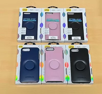 👉For IPhone 7 Plus/8 Plus (5.5 )👈Otterbox Otter + Pop Symmetry Case Slim Cover • £9.90