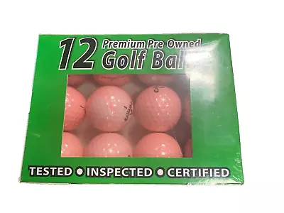 Callaway 12 Premium Pre-Owned Tested/Inspected/Certified Pink Golf Balls • $20