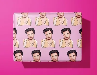 Harry Styles Wrapping Paper - Hand Made - Gift Wrap • £2.99