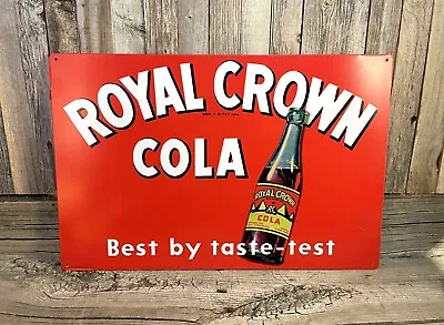 Royal Crown RC Cola Pop Soda  18  Metal Tin Sign Vintage Bar Man Cave New • $24.95