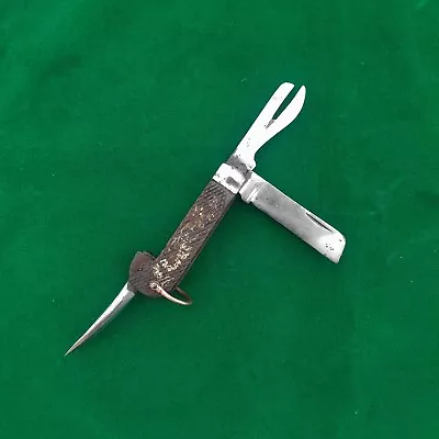 Nice Original Old Sailors Pocket Folding Knife / Marlin Spike Knife • $39