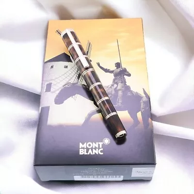 MONTBLANC Fountain Pen Artist 2005 Miguel De Cervantes  18K M Nib • $1299.99