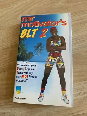Mr Motivator BLT 2 VHS VIDEO  • £7.99