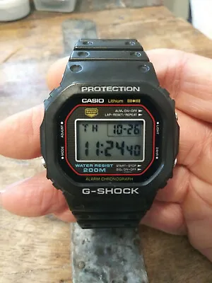 Vintage Casio 1st G Shock DW-5000c 240 Japan Mens Watch Collector Quality Nice!! • $1199.99