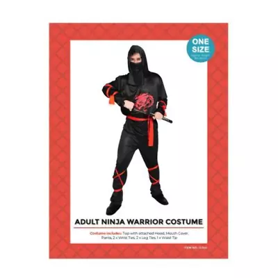 Adult Ninja Warrior Costume • $39.95