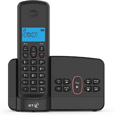 BT Premium Cordless Phone Answer Machine House Landline Telephone Remot Handset. • £27.49