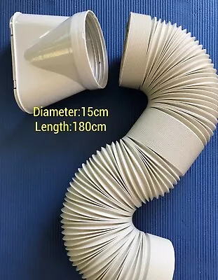 $39.99 • Buy Portable Air Conditioner Spare Parts Outlet Oblate Gob + Hose Set 15cm X 180cm