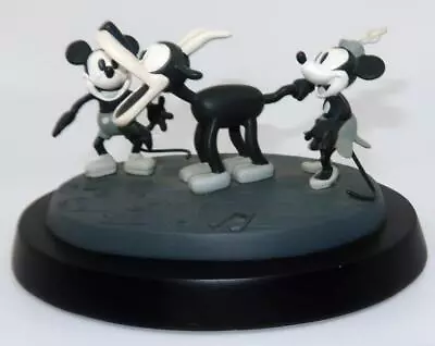 Disney Parks Costa Alavezos Minnie & Mickey Steamboat Willie Figurine 3 1/2  LE • $89.99